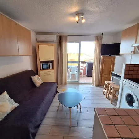 Cap D'agde - Lumineux 2 - 4 Personnes Terrasse Avec Vue Daire *