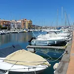 شقة Cap D'agde - Lumineux 2 - 4 Personnes Terrasse Avec Vue آجد