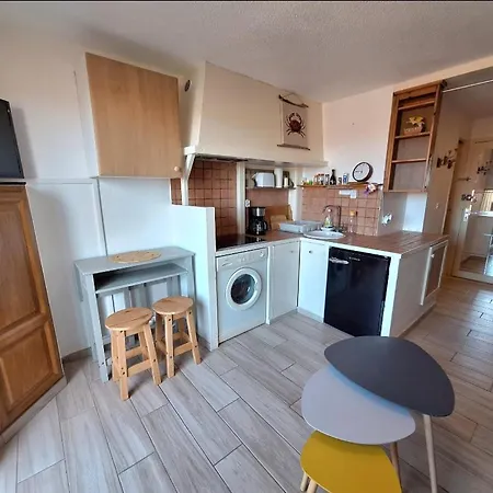 Appartement Cap D'agde - Lumineux 2 - 4 Personnes Terrasse Avec Vue