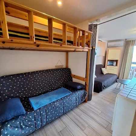 公寓 Cap D'agde - Lumineux 2 - 4 Personnes Terrasse Avec Vue