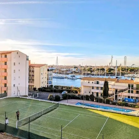 Cap D'agde - Lumineux 2 - 4 Personnes Terrasse Avec Vue Agde
