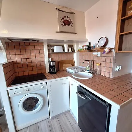 Cap D'agde - Lumineux 2 - 4 Personnes Terrasse Avec Vue Lägenhet Agde