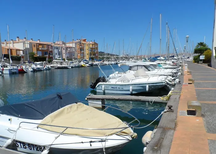 דירה Cap D'agde - Lumineux 2 - 4 Personnes Terrasse Avec Vue אגדה
