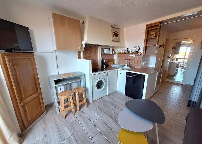 דירה Cap D'agde - Lumineux 2 - 4 Personnes Terrasse Avec Vue