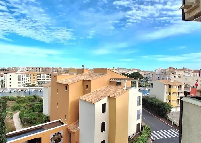 Cap D'agde - Lumineux 2 - 4 Personnes Terrasse Avec Vue * アグド