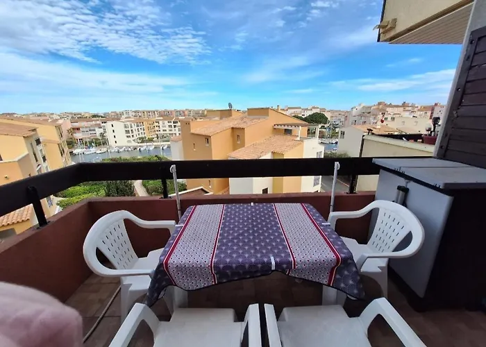 Cap D'agde - Lumineux 2 - 4 Personnes Terrasse Avec Vue *